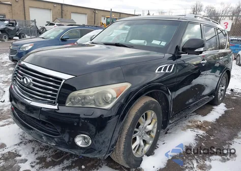 2012 Infiniti Qx56 z USA, uszkodzony, nr VIN JN8AZ2NC7C9316198